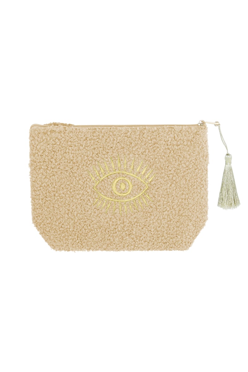 Make-up bag teddy eye