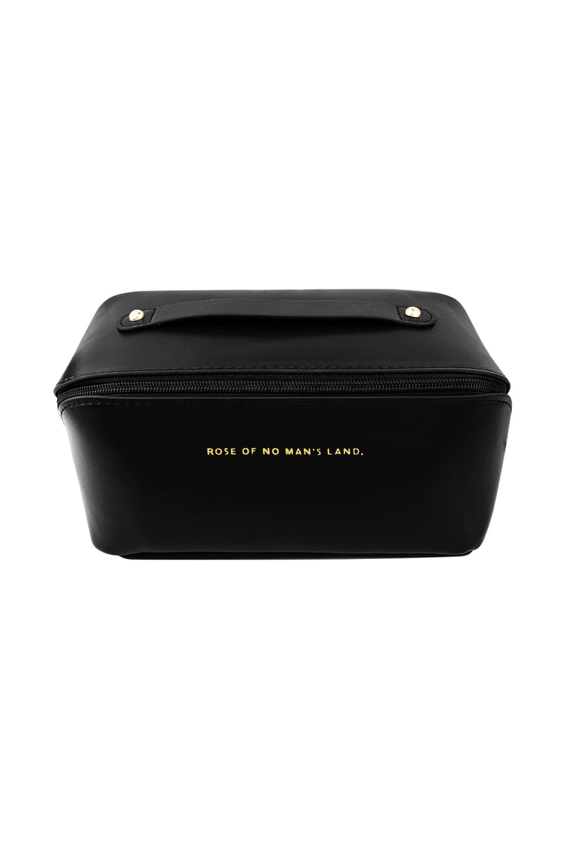 Basic make-up bag made of PU leather - large