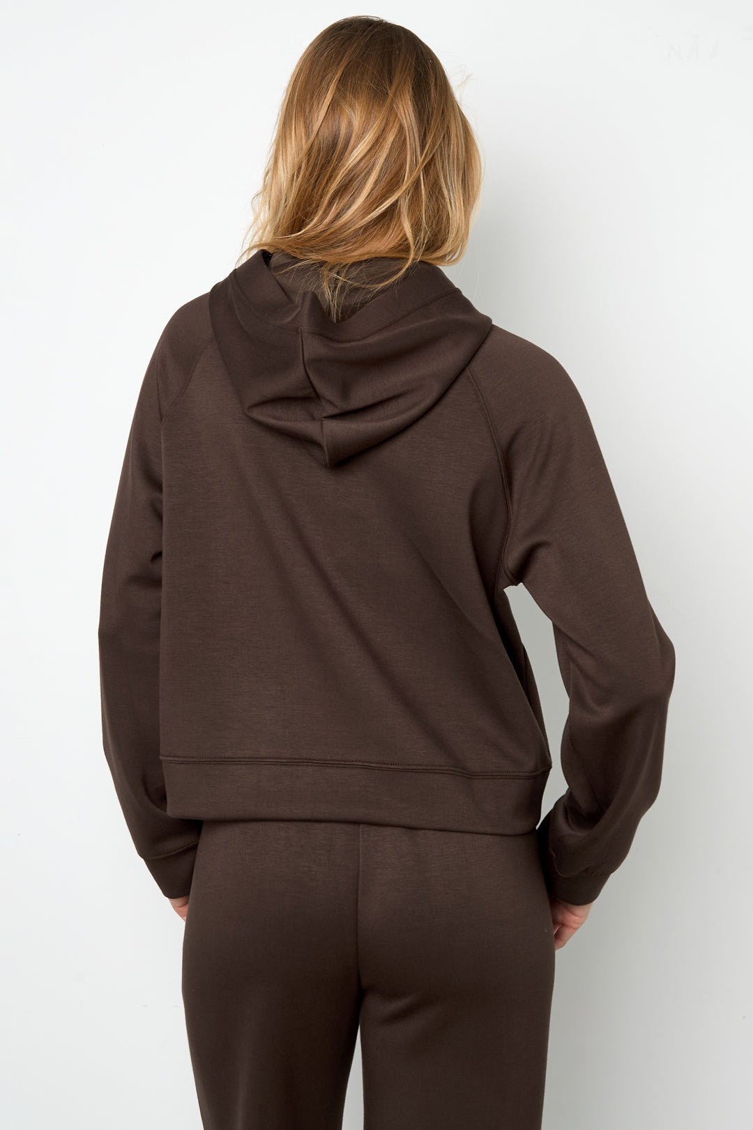 Polyester fiber (polyester) Hoodies & Sweatshirts Solid color Sporty All Fit Clothes