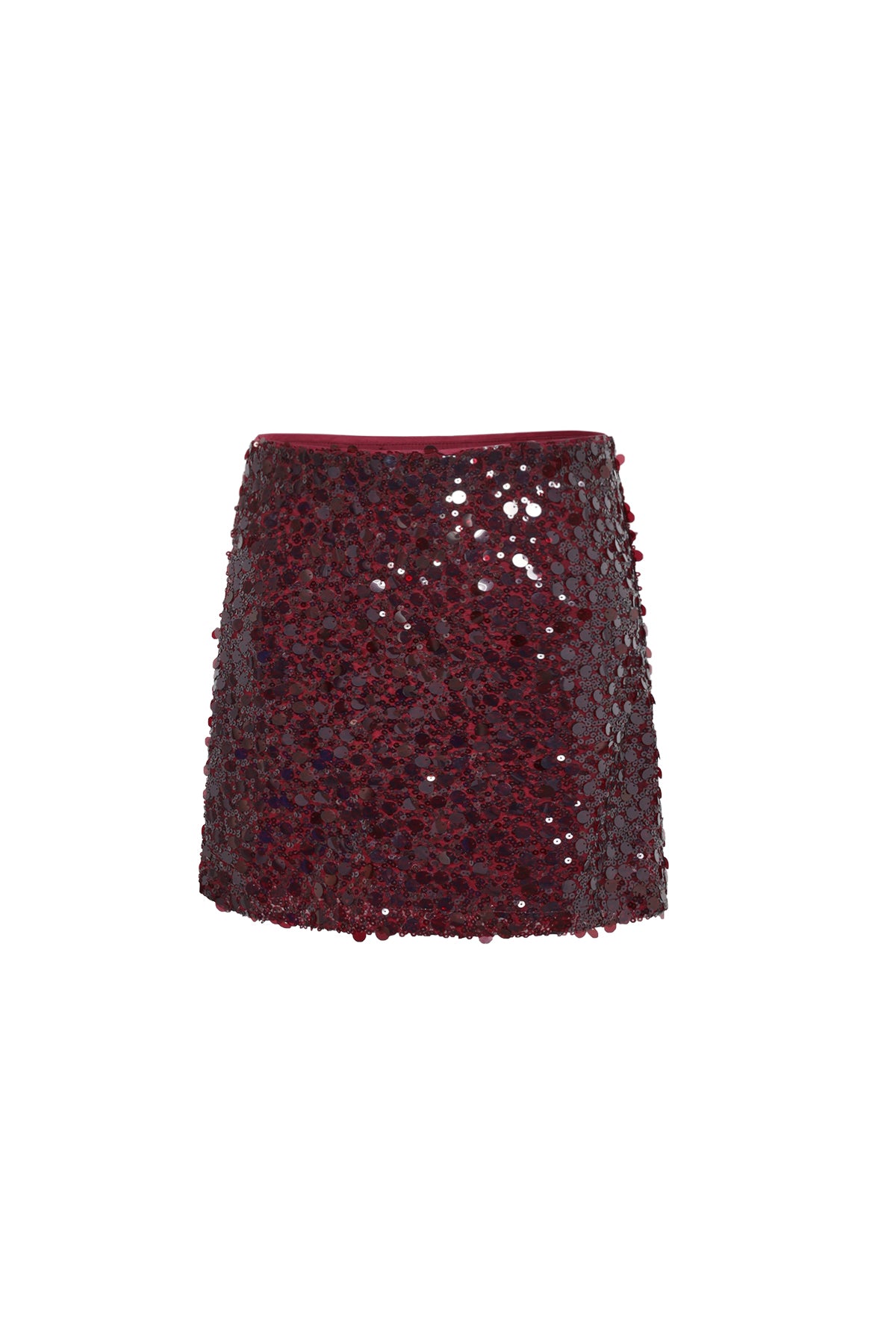 Polyester fiber (polyester) Mini skirts Sequins Elegant Fall/Winter Clothes