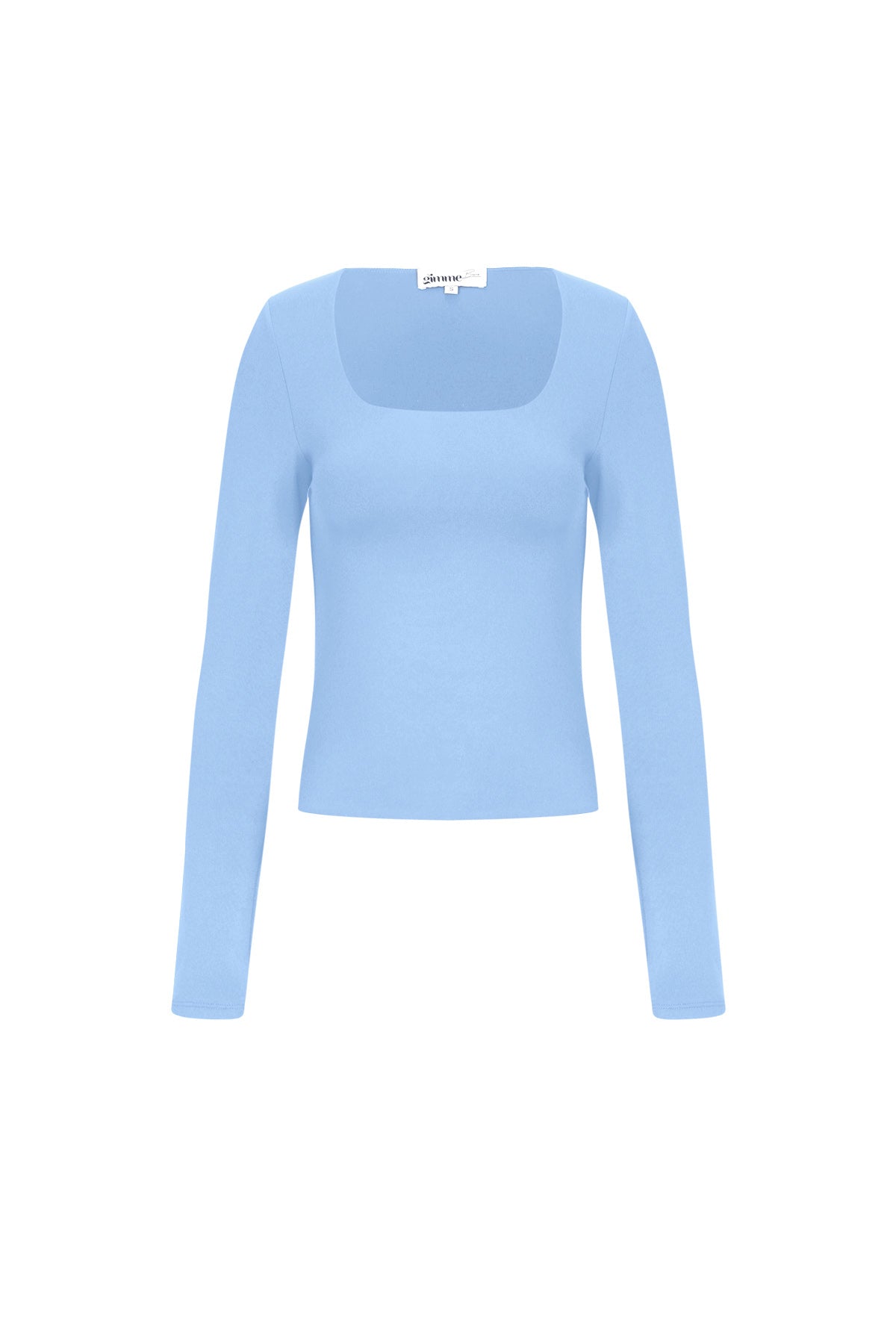 Nylon Long sleeve tops Solid color Basic All Fit Clothes