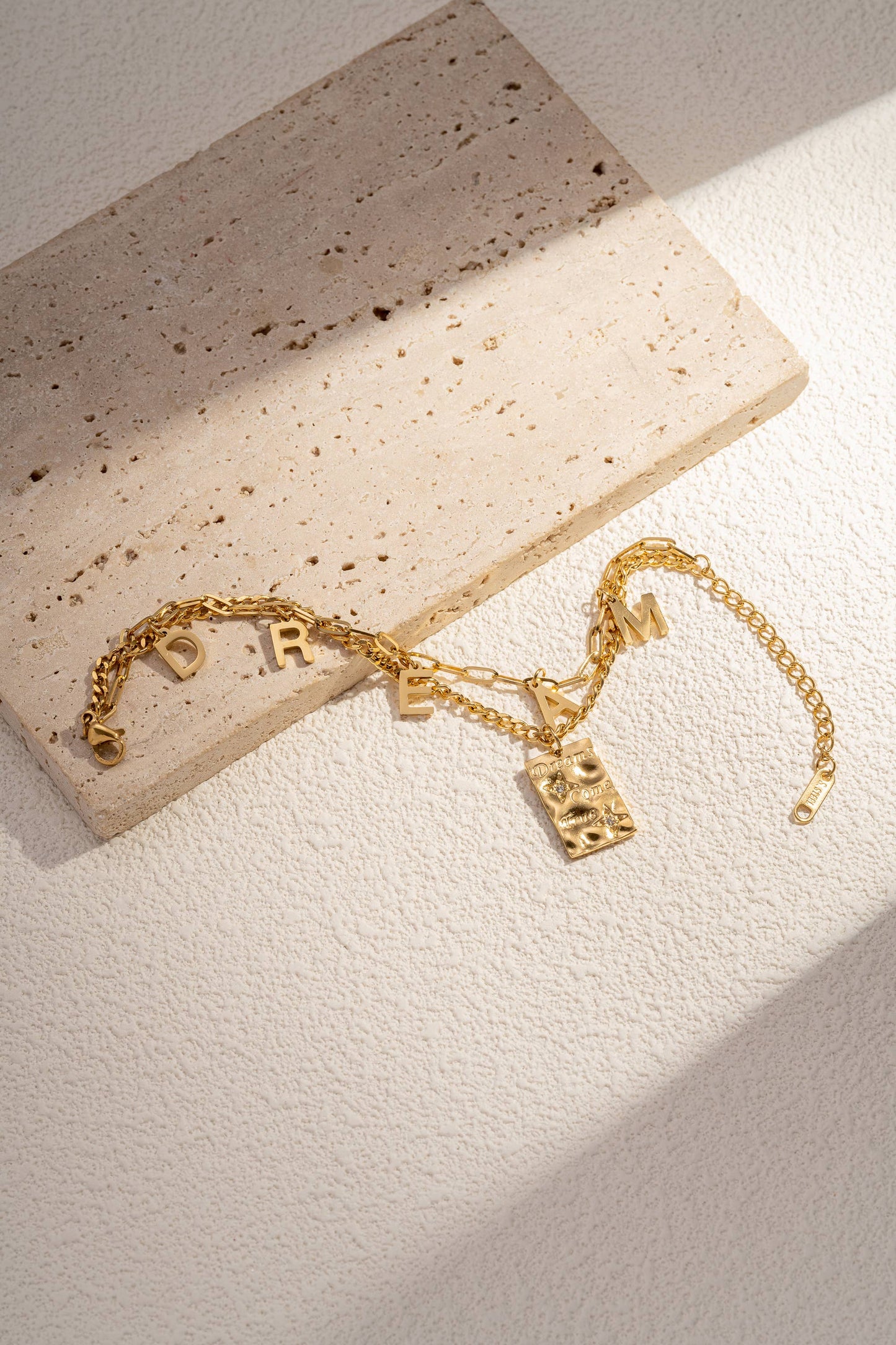 Conjunto Colar e Pulseira Dupla Volta DREAM