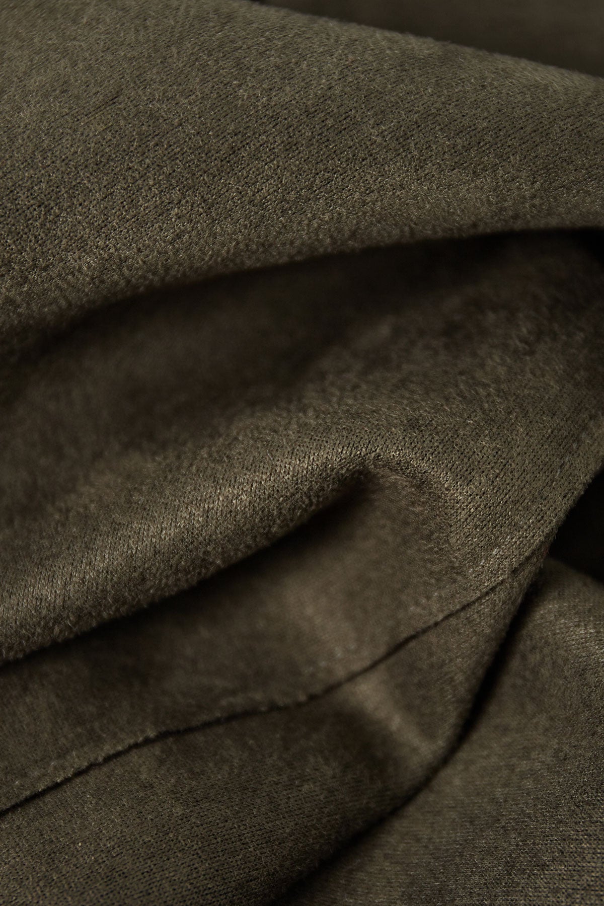 Classic trench coat suede - green S