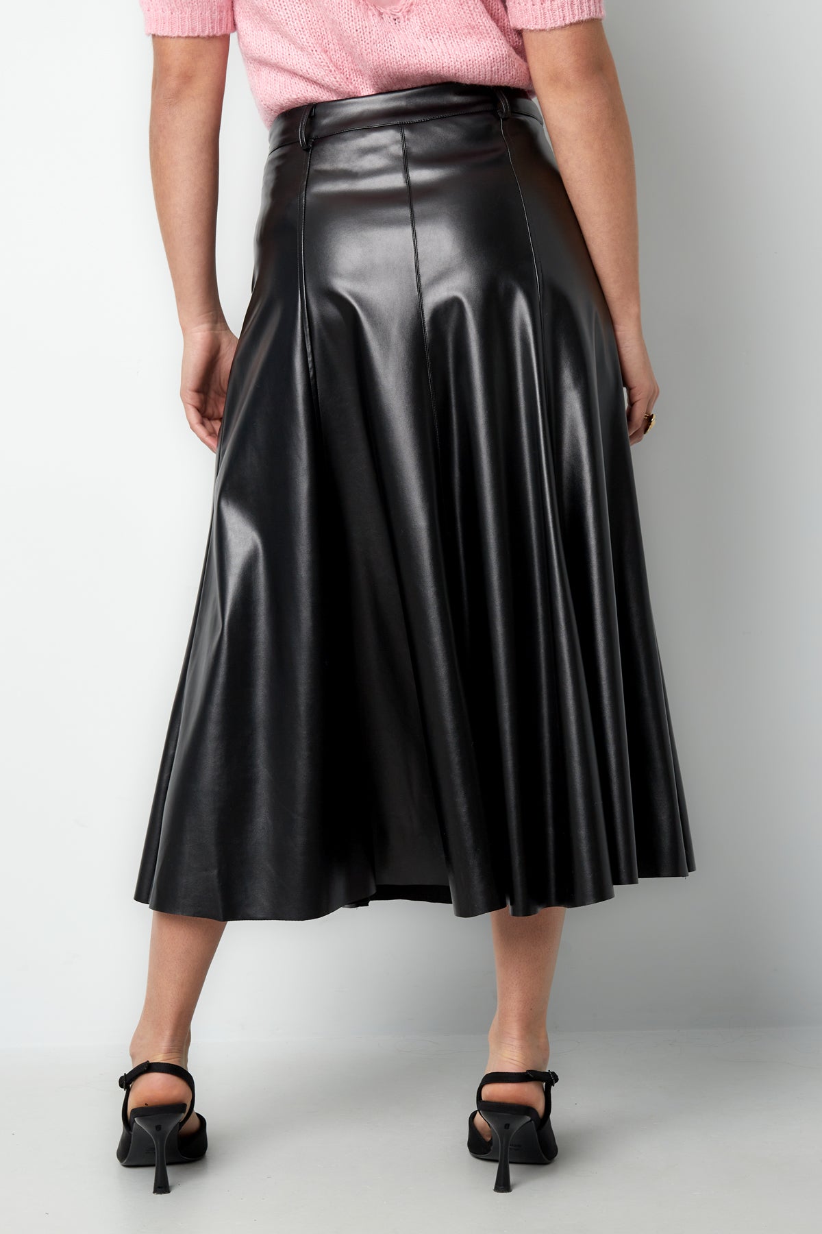PU long skirt