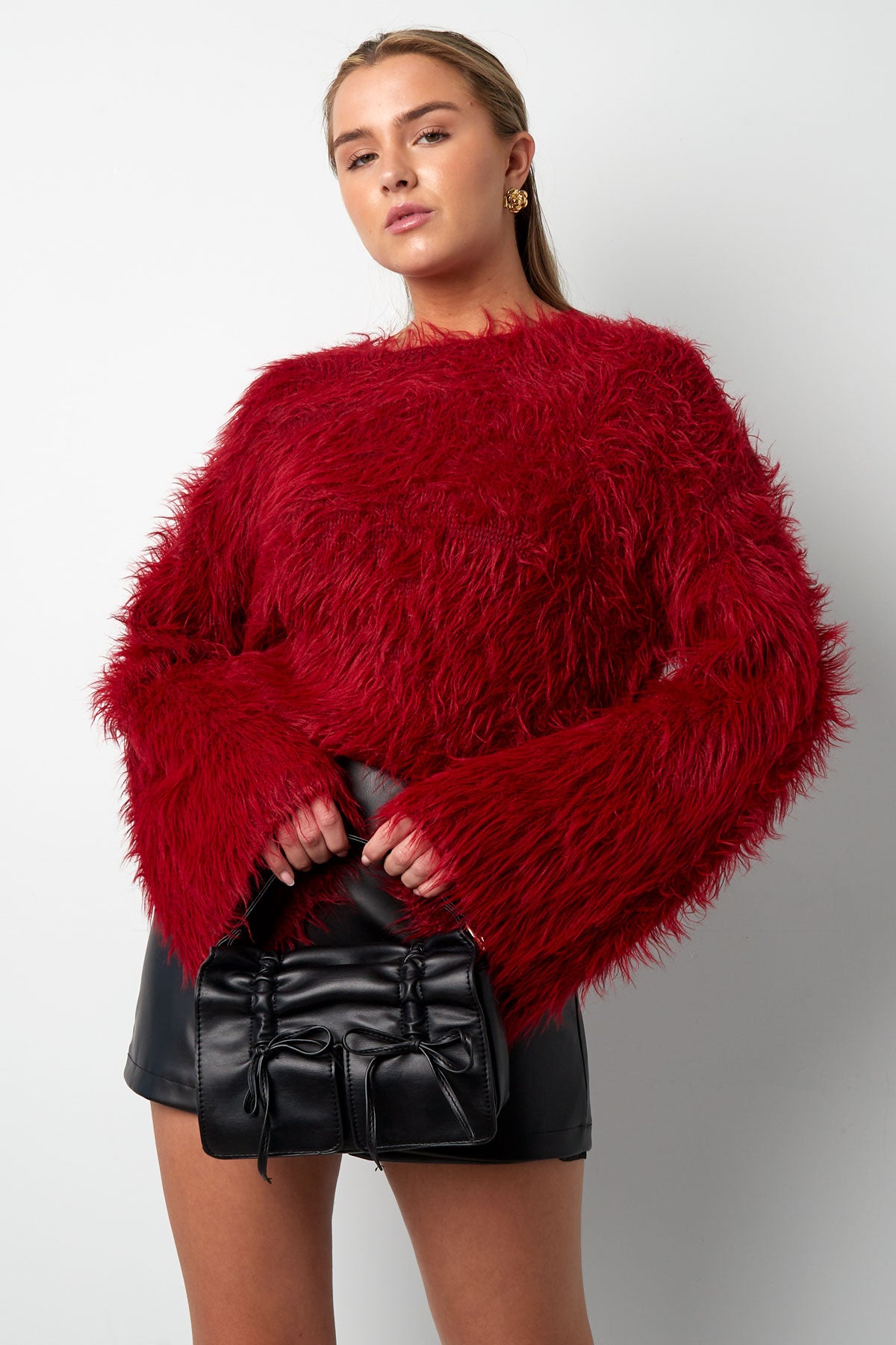 Fluffy finesse top