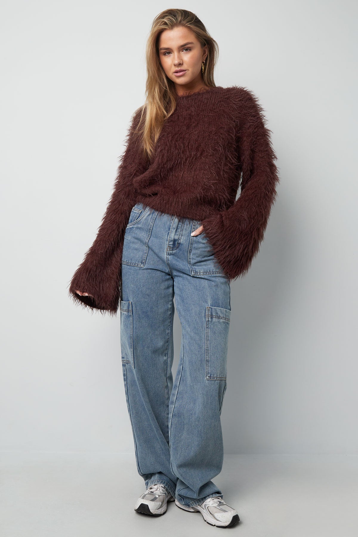 Fluffy finesse top