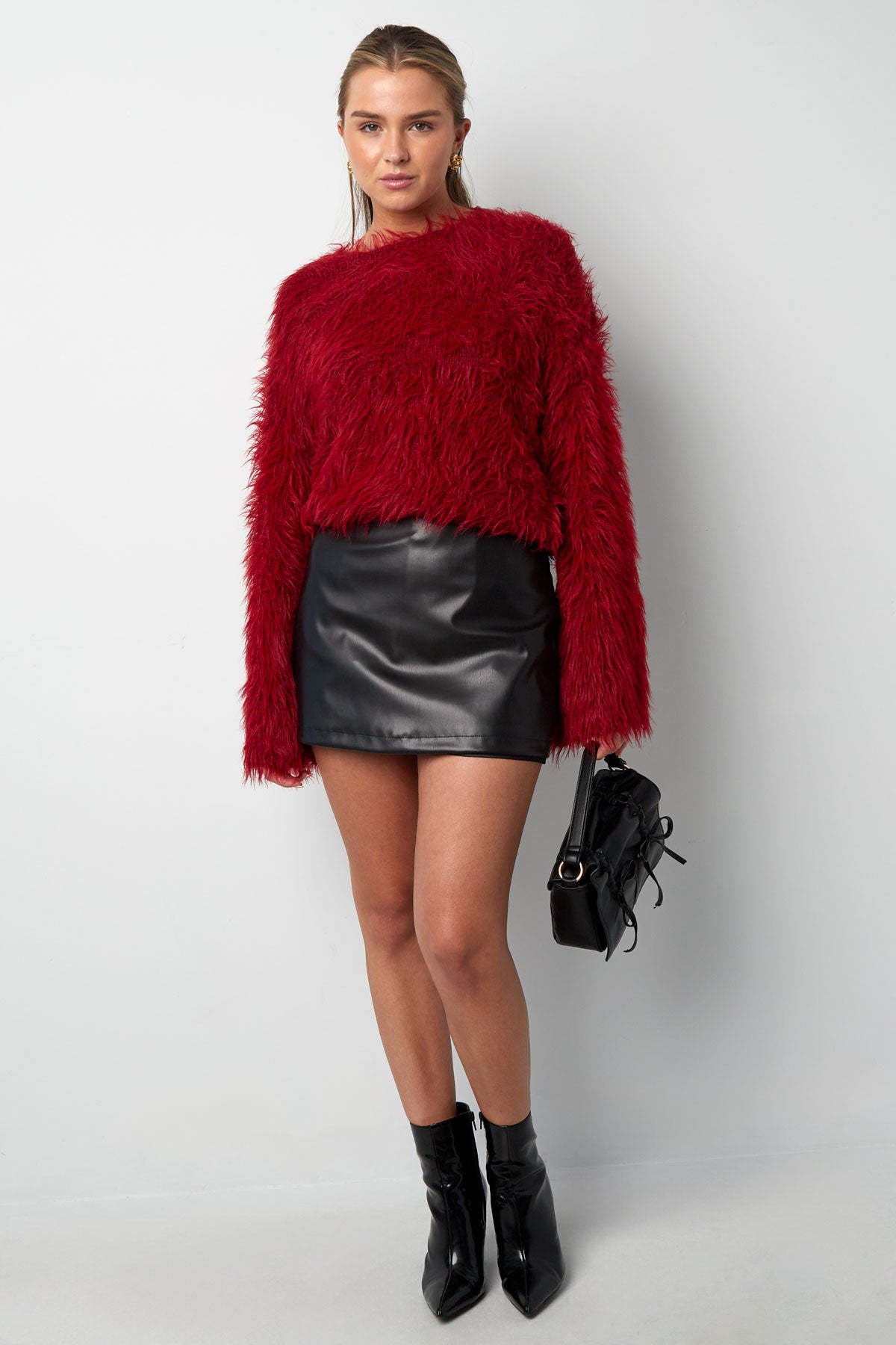 Fluffy finesse top