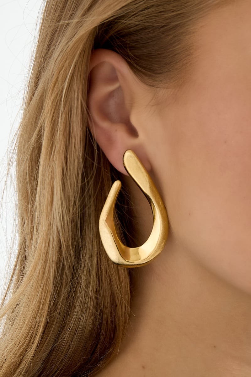 Stud Earrings irregular shape Casual Daily Simple Series Women's jewelry