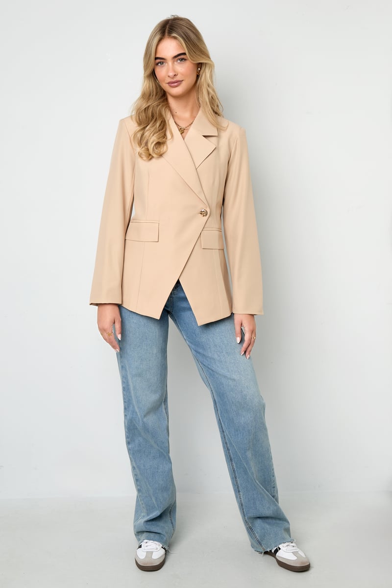 Crossed blazer
