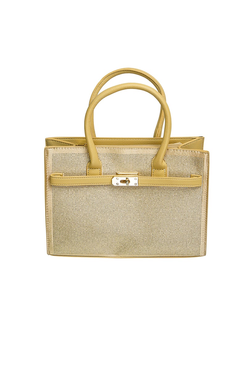 Handbag lock strass