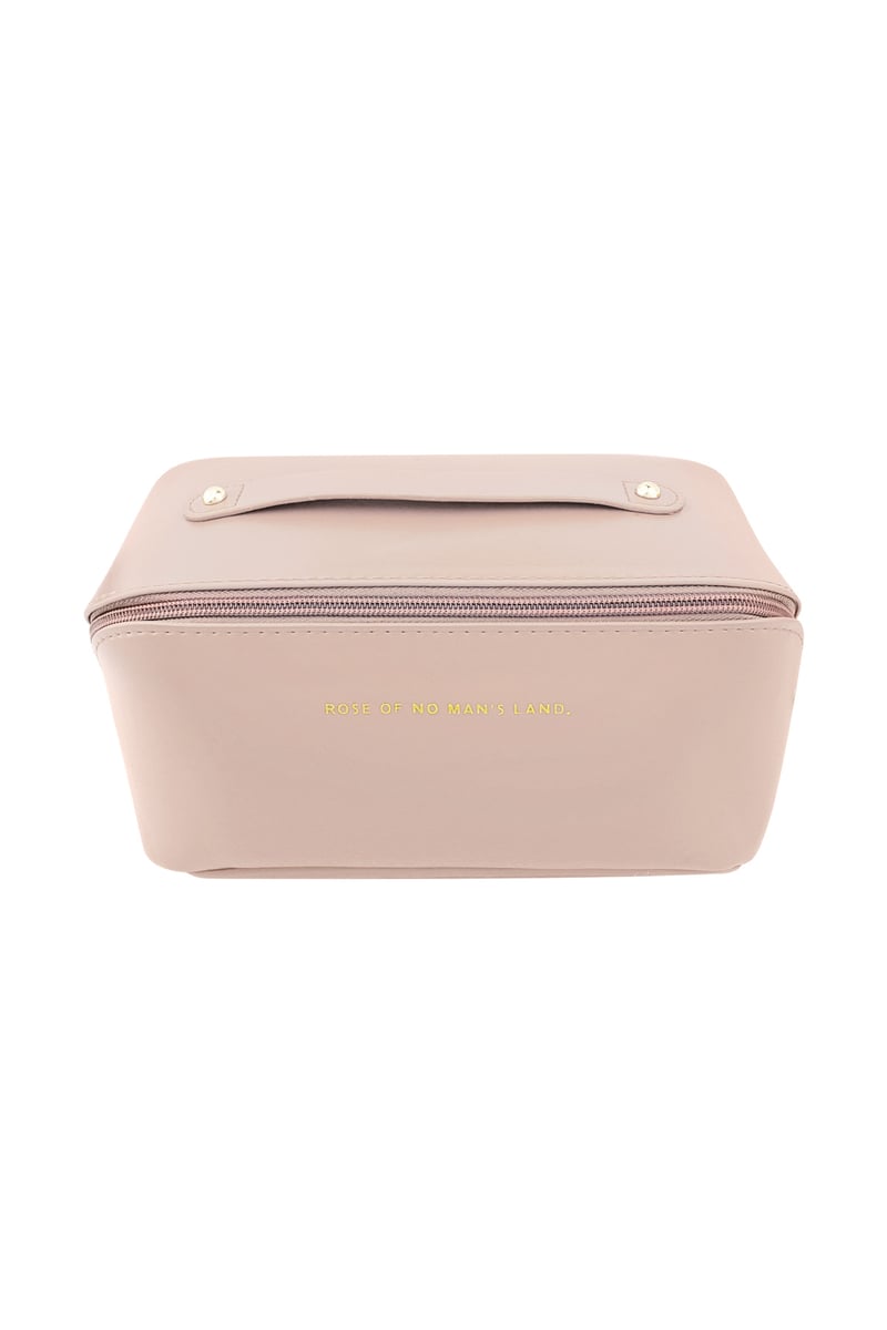 Basic make-up bag made of PU leather - large
