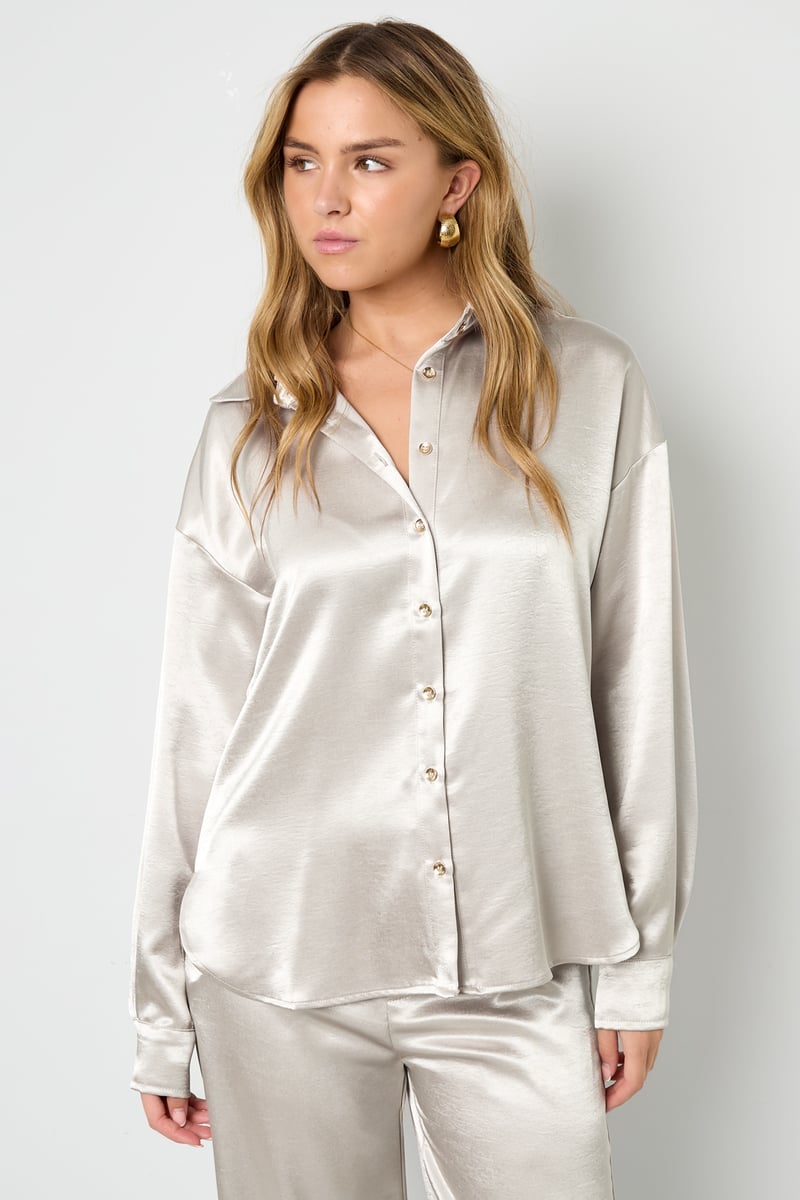 Silk Look Blouse