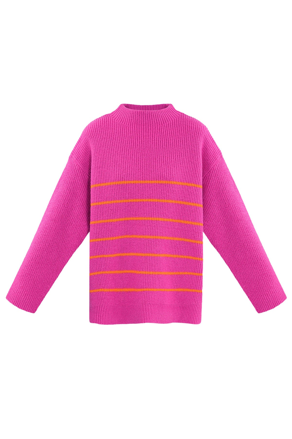Basic Bliss sweater - orange pink