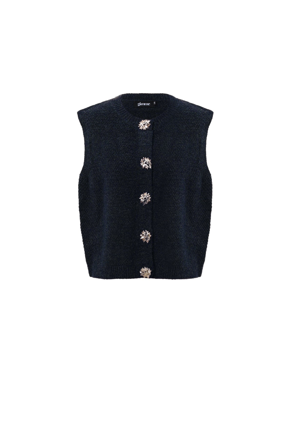 Polyester fiber (polyester) Knitted vest Solid color Casual Fall/Winter  Clothes