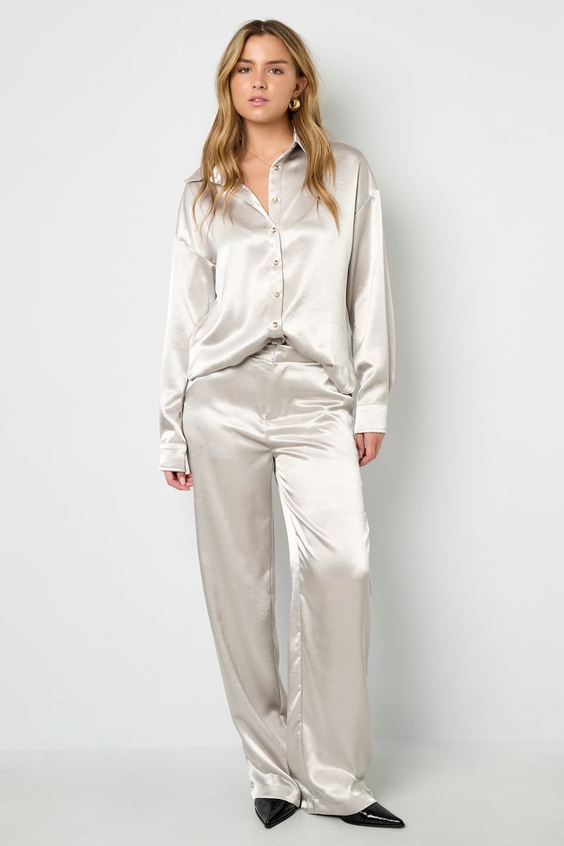 Silk Look Pants
