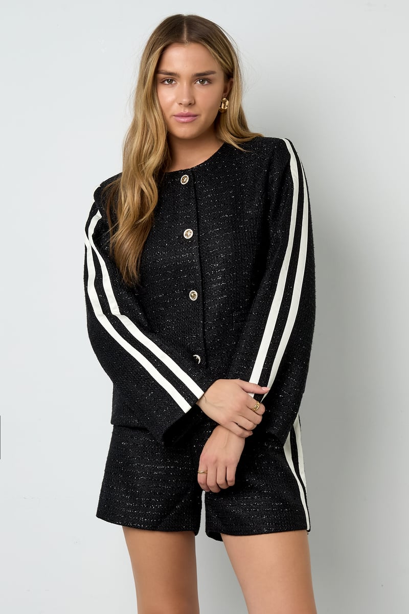 Lurex Tweed short