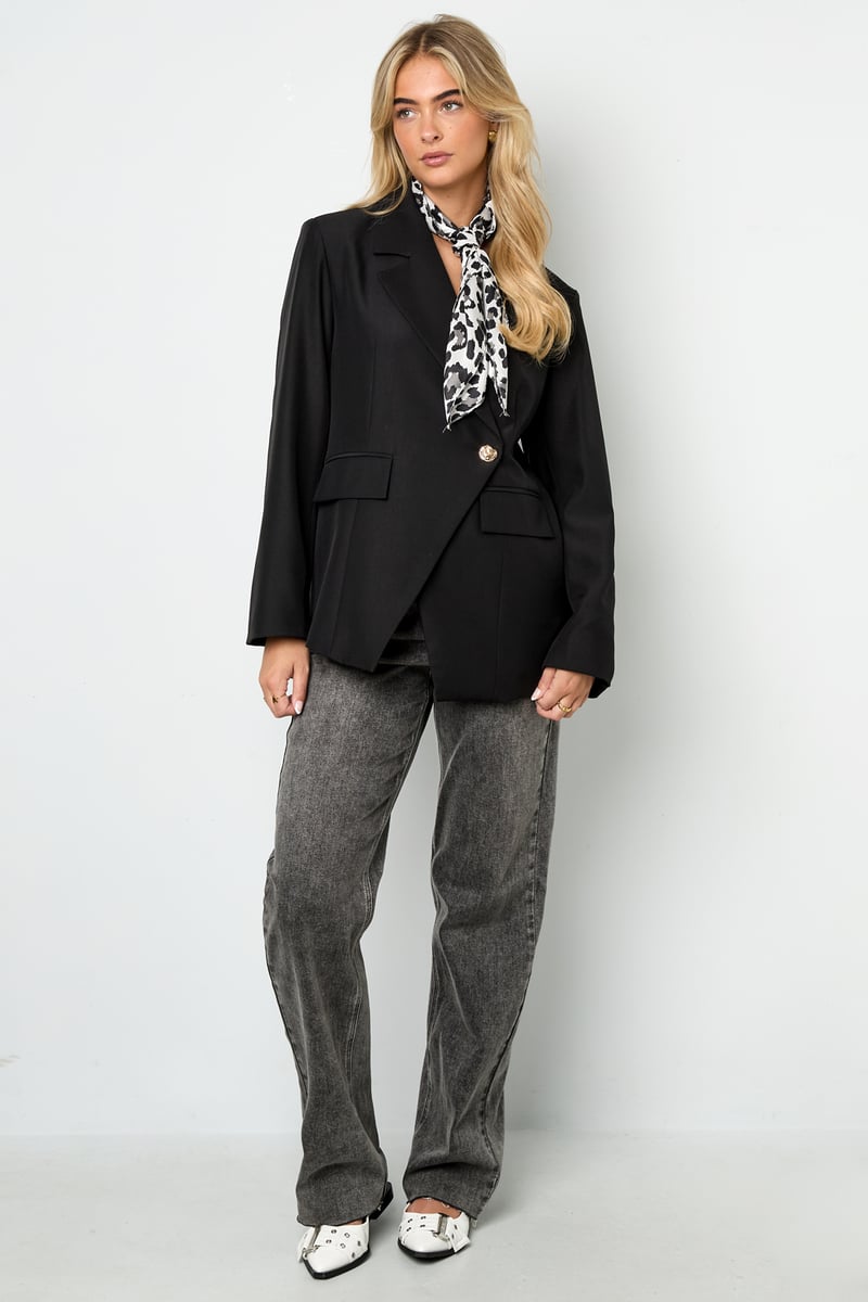 Crossed blazer