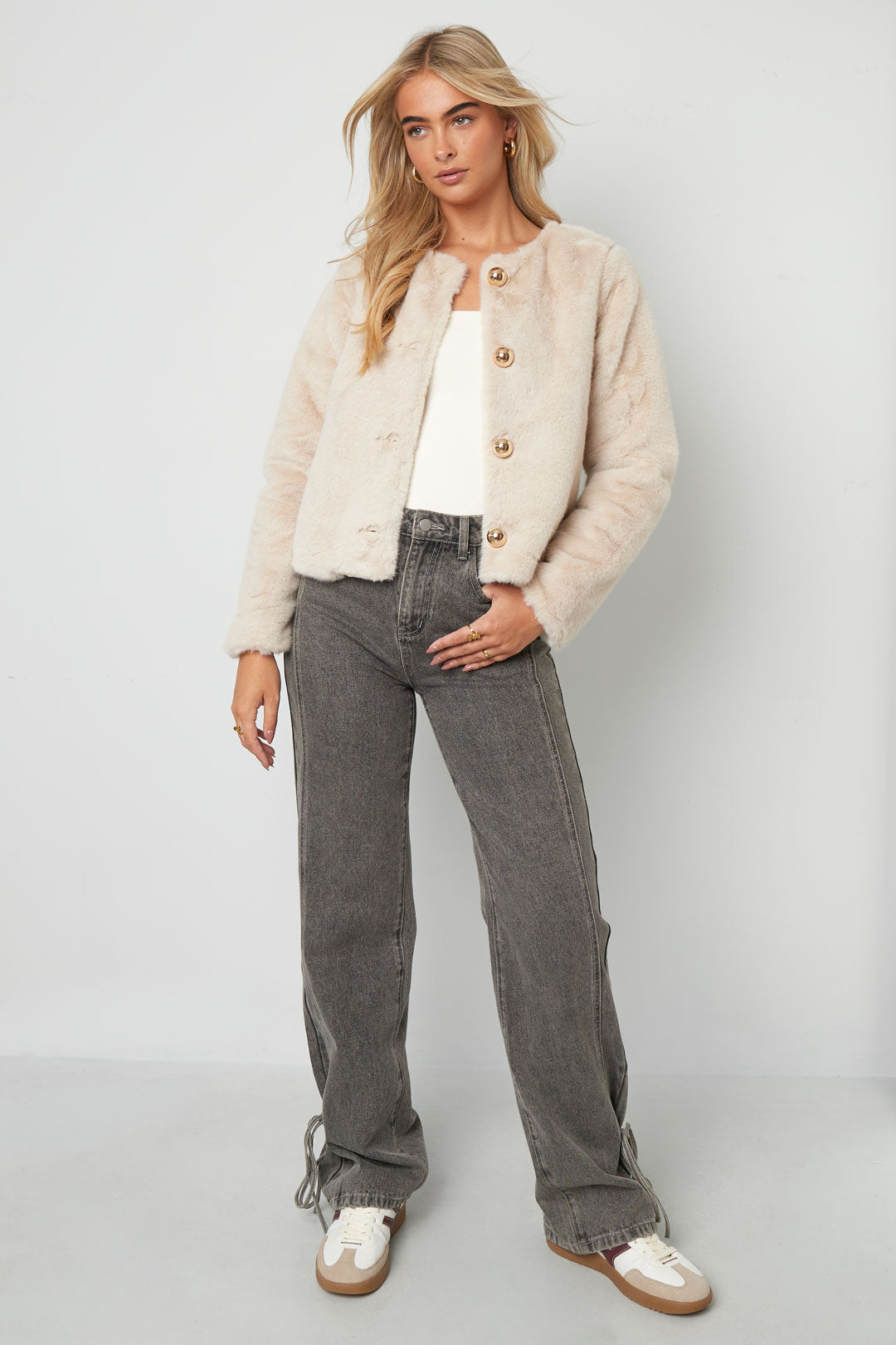 Faux Fur Jacket