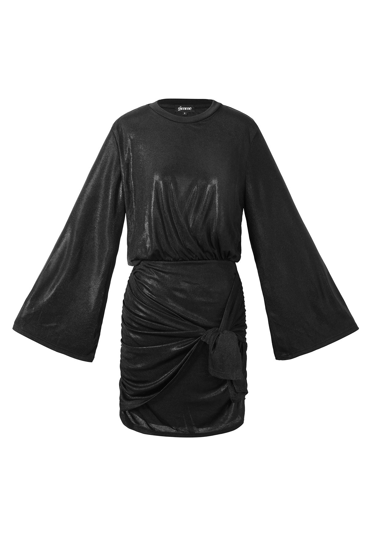 Festive Sparkling Wrap Dress