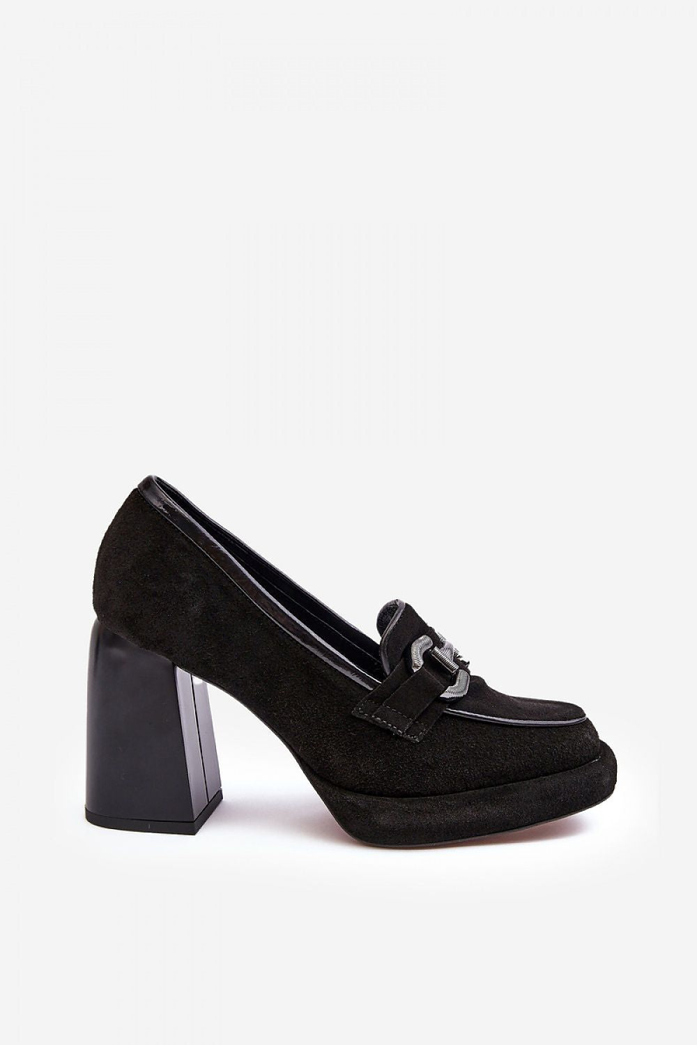 Block heel pumps Step in style