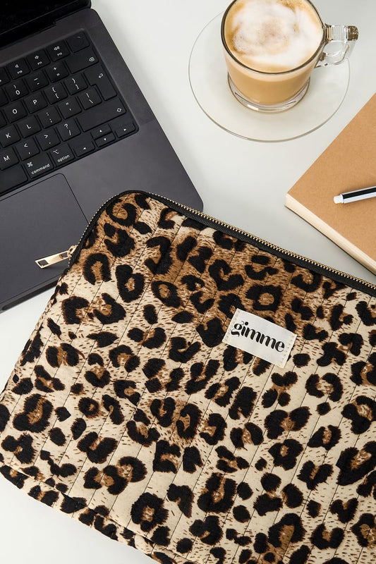 Leopard Lover laptop sleeve