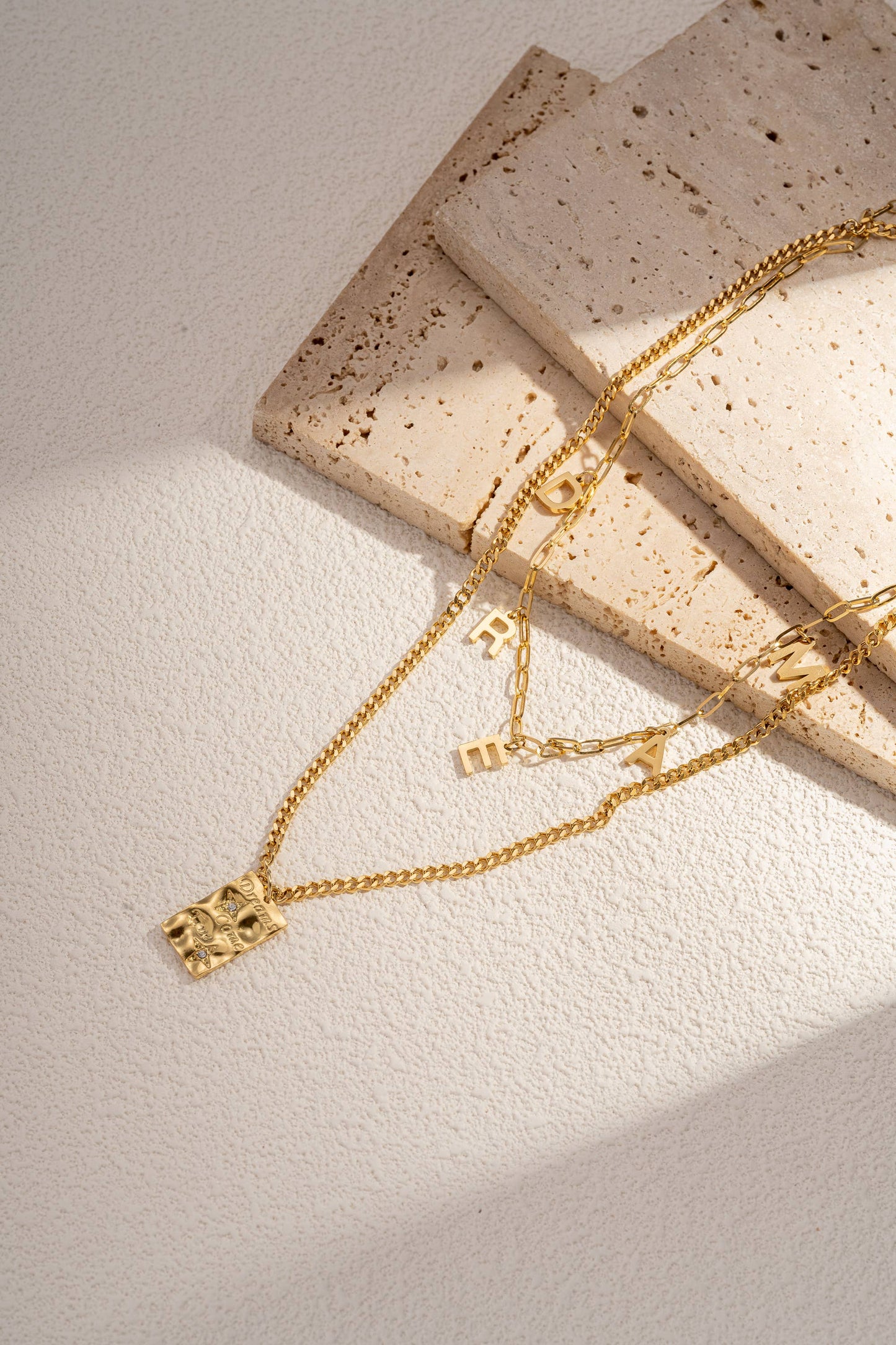 Conjunto Colar e Pulseira Dupla Volta DREAM