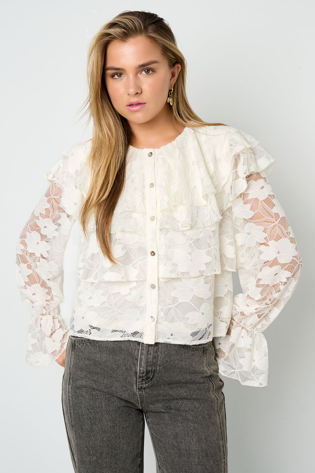 Layered Blouse Lace